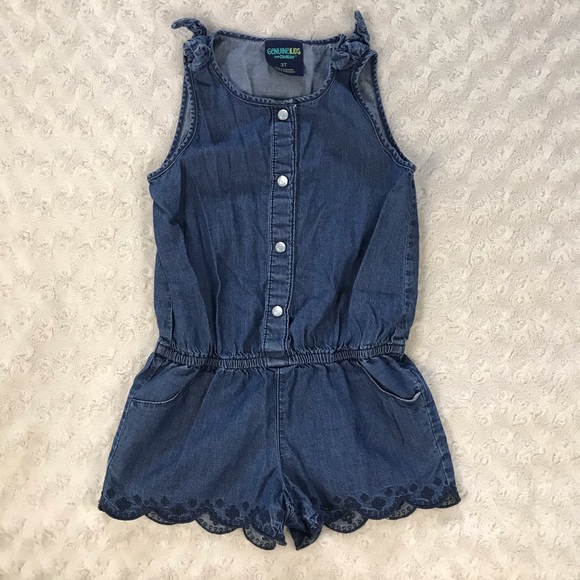 OshKosh B'gosh Other - Genuine Kids by OshKosh Blue Chambray Romper 3T
